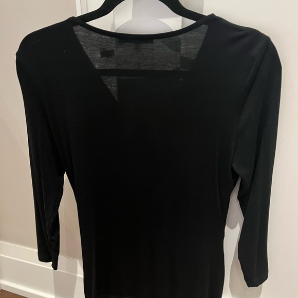 Twist Front V-Neck Top - Picture 2 of 4